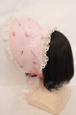画像3: BABY,THE STARS SHINE BRIGHT / 眠れる森の美女〜Pop up Labyrinth〜柄ボンネット  ピンク O-26-05-19-1042-BA-AC-IG-ZT0520D (3)