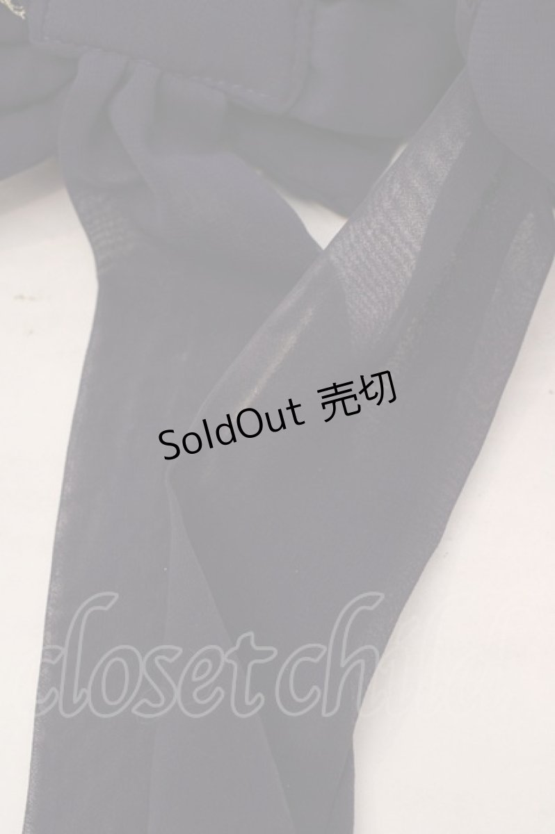 画像4: metamorphose / シフォンハーフボンネット  パープル O-26-05-19-1043-ME-AC-IG-ZTK048 (4)