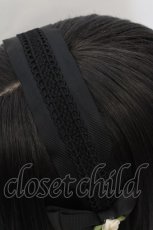 画像2: m petit by misako / NINA'sコラボ AM*NIフラワーカチューシャ  クロ O-26-05-19-1046-LO-AC-OW-ZT0520D (2)