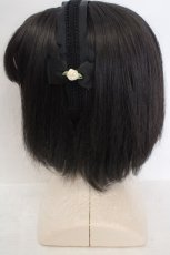 画像3: m petit by misako / NINA'sコラボ AM*NIフラワーカチューシャ  クロ O-26-05-19-1046-LO-AC-OW-ZT0520D (3)