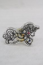 画像1: Angelic Pretty / Dreamyホロスコープユニコーンリング  クリア O-26-05-19-1058-AP-AC-YM-OS (1)