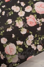 画像2: PINK HOUSE / 薔薇の森 折りたたみ傘  クロ O-26-05-19-1061-LO-ZA-IG-ZT0520D (2)