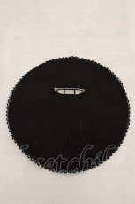 画像2: PINK HOUSE / TWINS CHESHIRE刺繍ワッペンブローチ  クロ O-26-05-19-1063-LO-AC-OW-ZT0520D (2)