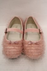 画像2: PINK HOUSE / ソフトチュールフリルバレエシューズ 3(M) ピンク O-26-05-19-1066-LO-SH-OW-OS (2)