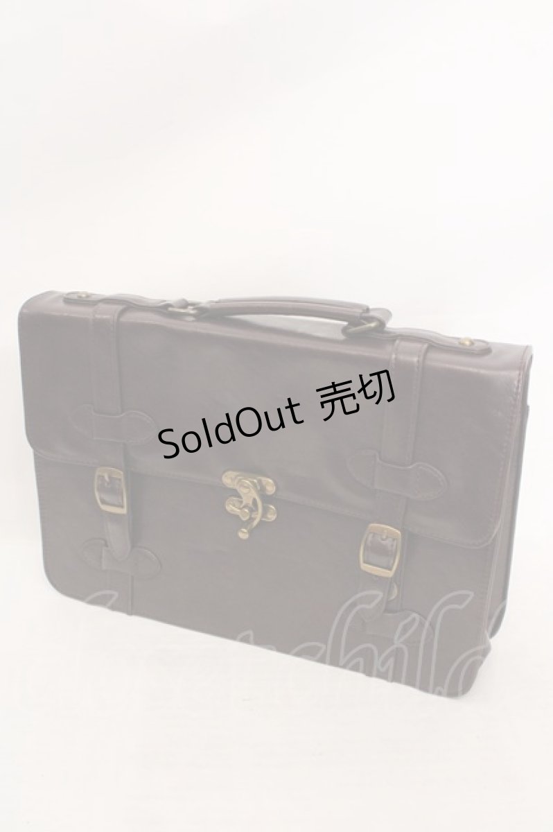 画像1: Fi.n.t / トランク風ミニサッチェルバッグ  ブラウン O-26-05-19-1007-CA-BG-OW-OS (1)