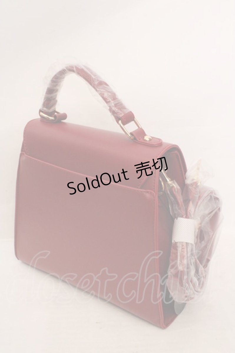 画像2: an another angelus / ループ金具フラップハンドバッグ  アカ O-26-05-19-1012-CA-BG-OW-OS (2)