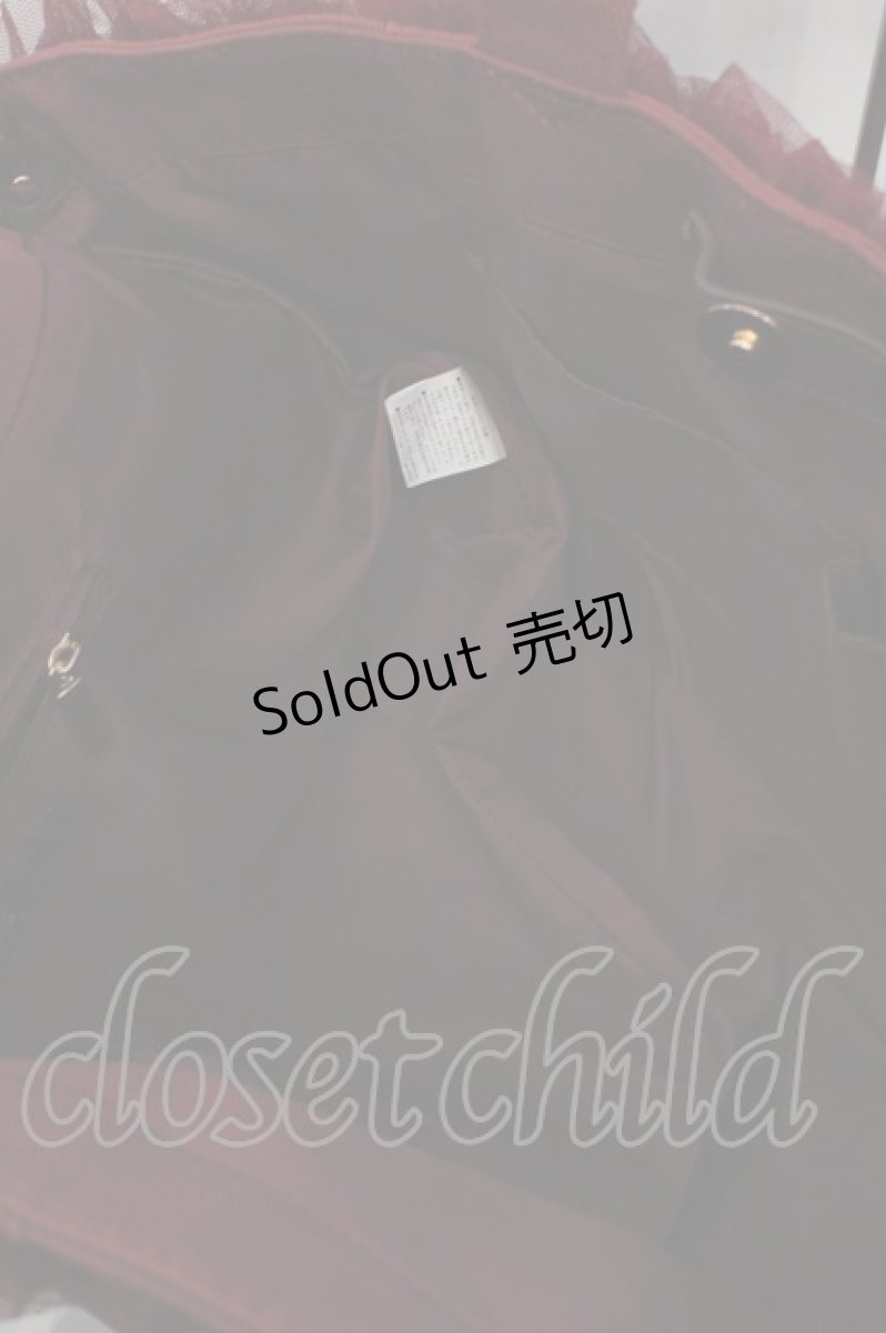 画像3: an another angelus / ベルトフラップハンドバッグ  ワインレッド O-26-05-19-1019-CA-BG-OW-ZT693 (3)