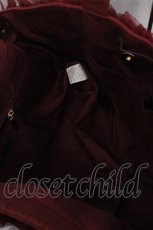 画像3: an another angelus / ベルトフラップハンドバッグ  ワインレッド O-26-05-19-1019-CA-BG-OW-OS (3)