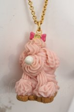 画像1: Q-pot. / プードルケーキネックレス  ピンク O-26-05-19-1029-QP-AC-OW-OS (1)