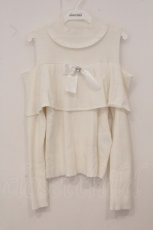画像1: Lovely Tency / TT*ALS*リブニットプルオーバー LL シロ O-26-05-19-007-LO-TO-IG-OS (1)