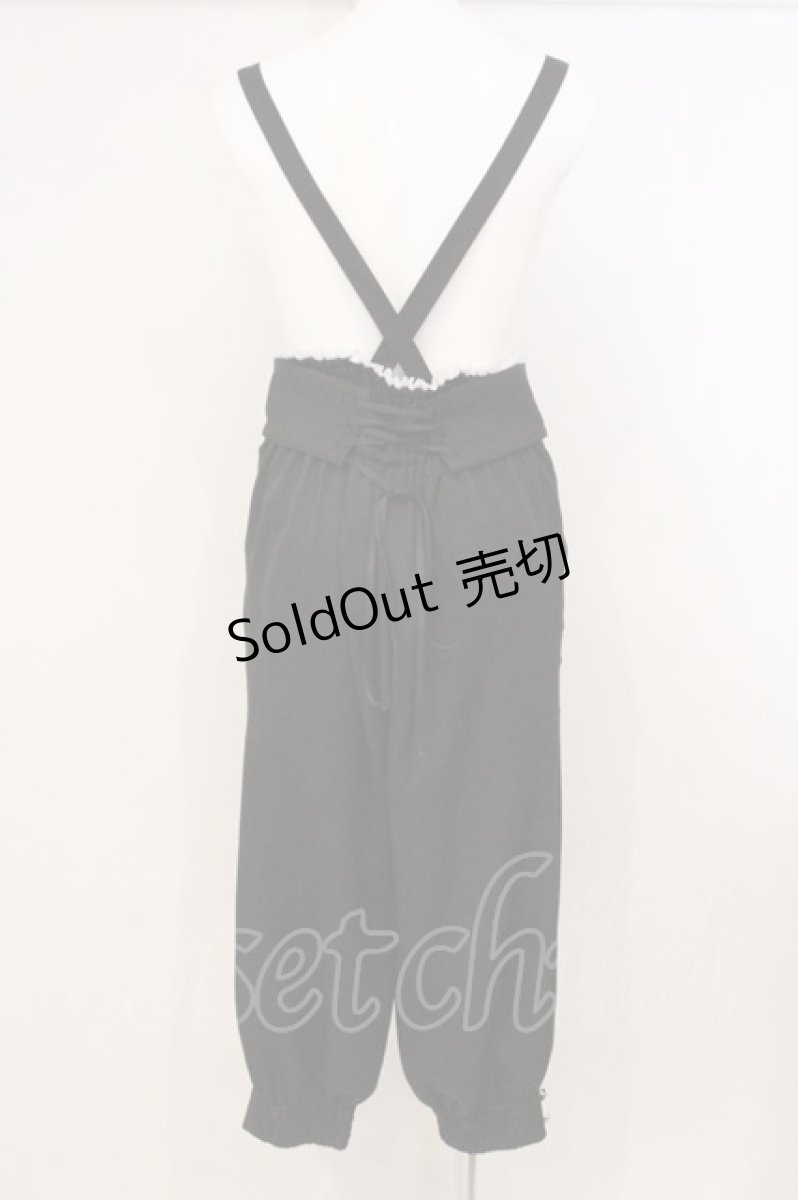 画像3: CHIP CLIP / Wonder Tea Party/サスペンダー付きパンツ L クロ O-26-05-19-066-LO-PA-IG-OS (3)
