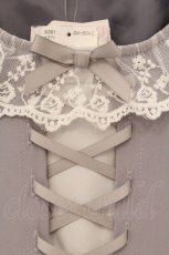 画像2: CHIP CLIP / CCレースアップワンピース L グレー O-26-05-19-068-LO-OP-IG-OS (2)