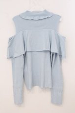 画像3: Lovely Tency / TT*ALS*リブニットプルオーバー LL サックス O-26-05-19-008-LO-TO-IG-OS (3)