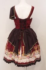画像5: metamorphose / dim light holy ジャンパースカート ワイン  O-26-05-19-076-ME-OP-IG-OS (5)