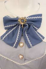 画像2: Amavel / Magical Sweet Angelワンピース F サックス O-26-05-19-080-CA-OP-OW-OS (2)