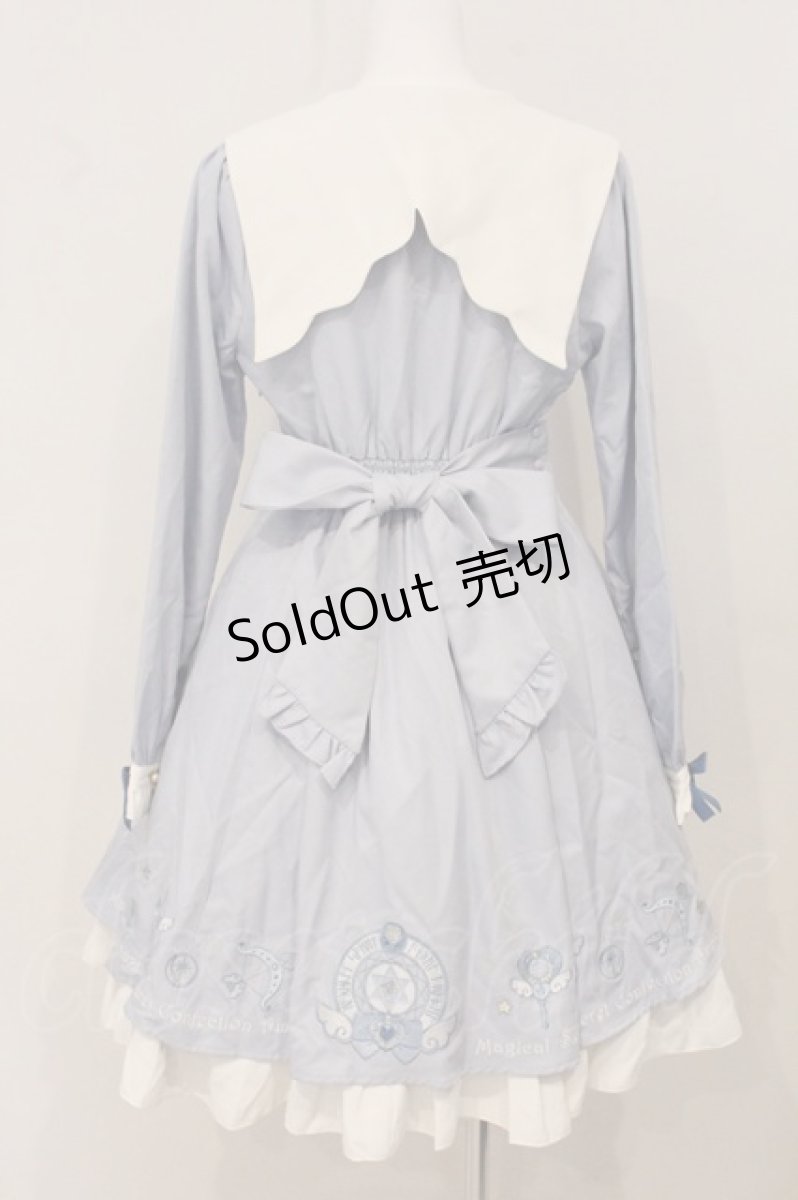画像5: Amavel / Magical Sweet Angelワンピース F サックス O-26-05-19-080-CA-OP-OW-OS (5)