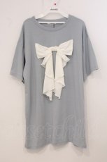 画像1: Lovely Tency / 眞白ありすコラボTシャツ M サックス O-26-05-19-010-LO-TO-IG-OS (1)