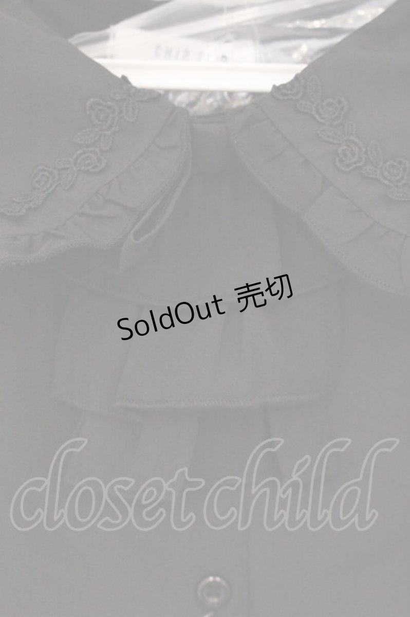 画像2: CHIP CLIP / CCゴスロリHDツキBL WonderTeaParty 頑張らなくても着られる ゴシック＆ロリータ ブラウス L クロ O-26-05-19-086-LO-BL-IG-OS (2)