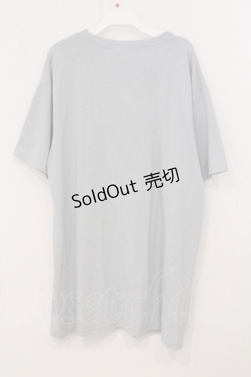 画像3: Lovely Tency / 眞白ありすコラボTシャツ M サックス O-26-05-19-010-LO-TO-IG-OS (3)