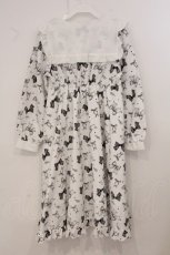 画像3: Lovely Tency / 眞白ありすコラボ/リボンプリントワンピース LL シロ O-26-05-19-012-LO-OP-IG-OS (3)