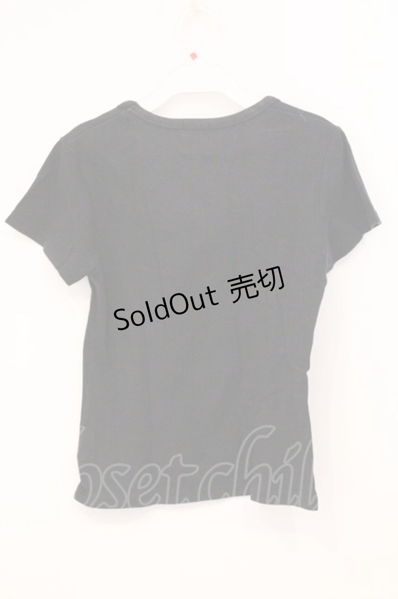 画像3: MIHO MATSUDA / 2004サマーコレクション スタッフTシャツ  ブラック O-26-05-19-120-GO-TS-IG-OS (3)