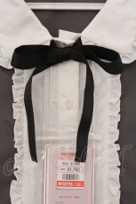 画像2: Cherirulu Chocola / MYリボンマルエリブラウス LL グレー×シロ O-26-05-19-019-LO-BL-IG-OS (2)