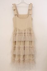 画像1: FLC / 皆方由衣コラボワンピース M ベージュ O-26-05-19-022-LO-OP-IG-OS (1)