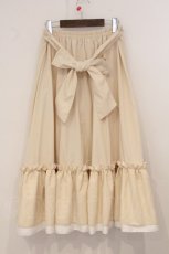 画像3: Cherirulu Chocola / TT*MIN*ギャザースカート LL アイボリー O-26-05-19-024-LO-SK-IG-OS (3)