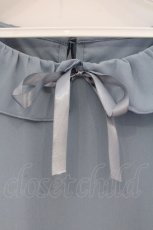 画像2: FCL / 皆方由衣 コラボティアードワンピース M ブルー O-26-05-19-025-LO-OP-IG-OS (2)
