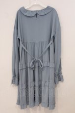 画像3: FCL / 皆方由衣 コラボティアードワンピース M ブルー O-26-05-19-025-LO-OP-IG-OS (3)