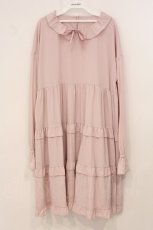 画像1: FCL / 皆方由衣 コラボティアードワンピース L ピンク O-26-05-19-026-LO-OP-IG-OS (1)