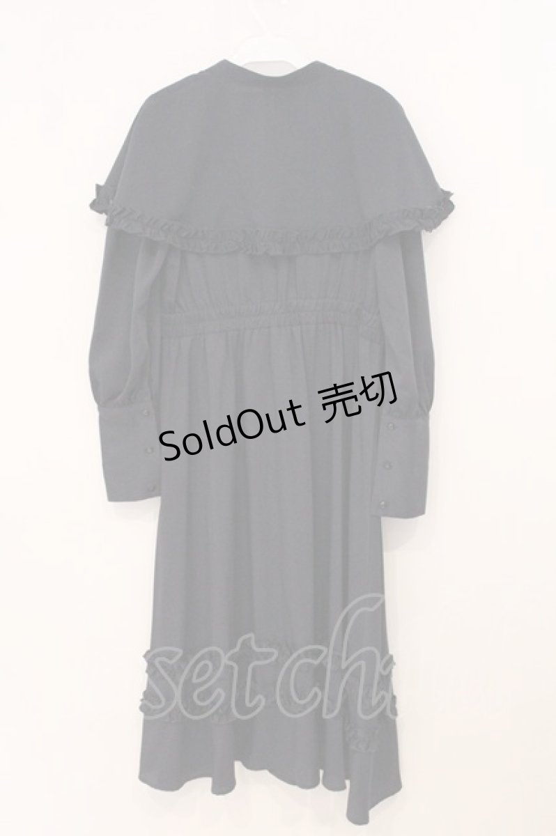 画像3: FLC / MINA*ケープワンピース L ネイビー O-26-05-19-027-LO-OP-IG-OS (3)