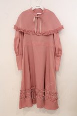 画像1: FLC / MINA*ケープワンピース LL ピンク O-26-05-19-028-LO-OP-IG-OS (1)