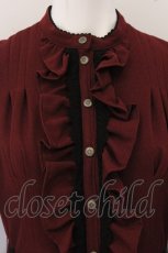 画像2: Victorian maiden / ジャスミンワンピース  ワイン O-26-05-20-033-CL-OP-OW-OS (2)