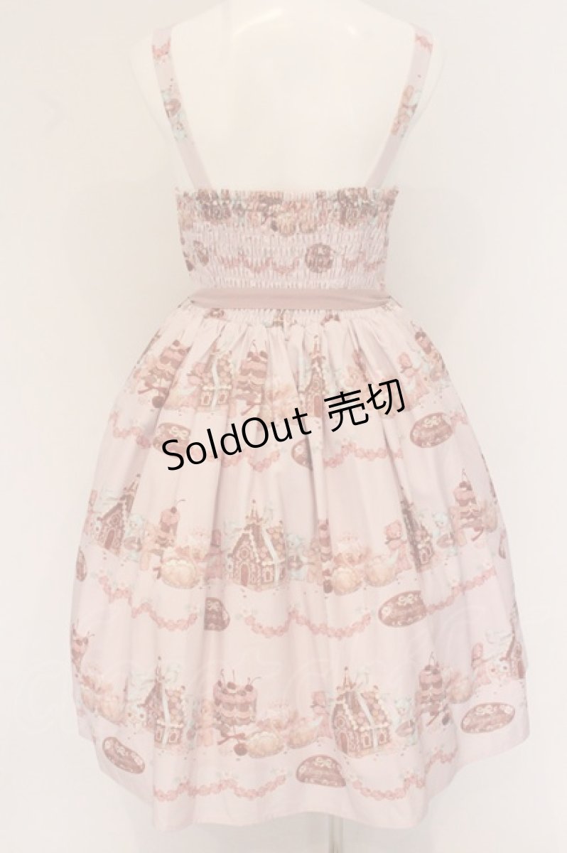 画像5: axes femme kawaii / お菓子の家柄ジャンスカ M ピンク O-26-05-20-036-AX-OP-OW-OS (5)
