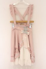 画像1: Amavel / パンダと寿桃の中華菓子スカート F ピンク O-26-05-20-045-CA-SK-OW-OS (1)
