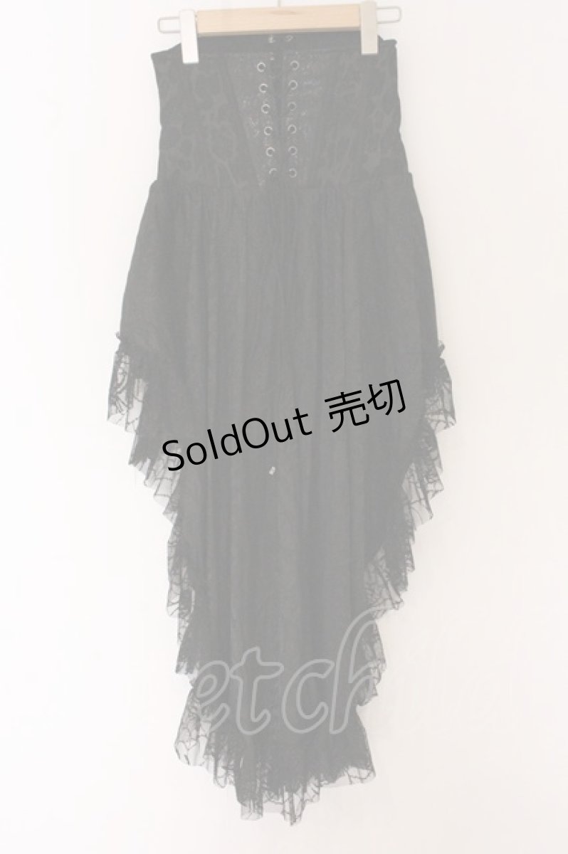 画像3: Qutie Frash /  2020 プレミアムセット（黒鳥）コルセット  ブラック O-26-05-20-047-QU-TO-OW-OS (3)