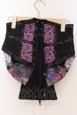 画像3: Qutie Frash / 花魁帯コルセット  ブラック×パープル O-26-05-20-055-QU-TO-OW-OS (3)