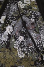 画像2: Qutie Frash / 2026プレミアムセット-松龍-SHOURYU アームカバー  ブラック O-26-05-20-071-QU-TO-YM-OS (2)