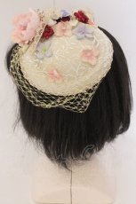 画像3: MorunxMuunaStoik / カクテルハット  アイボリー系 O-26-05-20-010-GO-AC-OW-OS (3)
