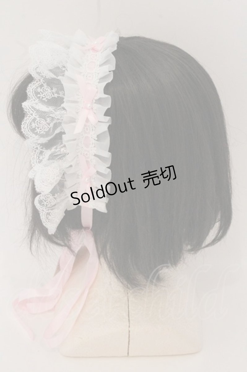 画像3: Princess Flower Garden / KRS＊ヘッドドレス  シロ×ピンク O-26-05-20-012-LO-AC-OW-OS (3)