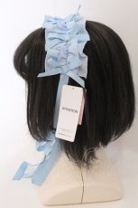 画像3: Chalmiere / フリルヘッドドレス  サックス O-26-05-20-014-AX-AC-OW-OS (3)