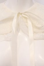 画像2: m petit by misako / NINA’Sコラボ レース付け襟  シロ O-26-05-20-017-LO-ZA-OW-OS (2)