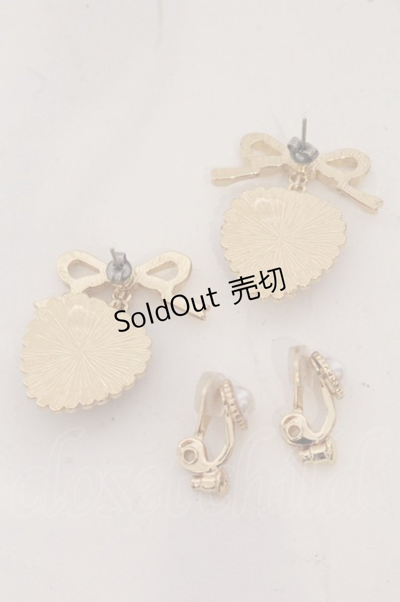 画像2: axes femme / セイクリッドハートイヤリングピアス  ゴールド O-26-05-20-018-AX-AC-OW-OS (2)