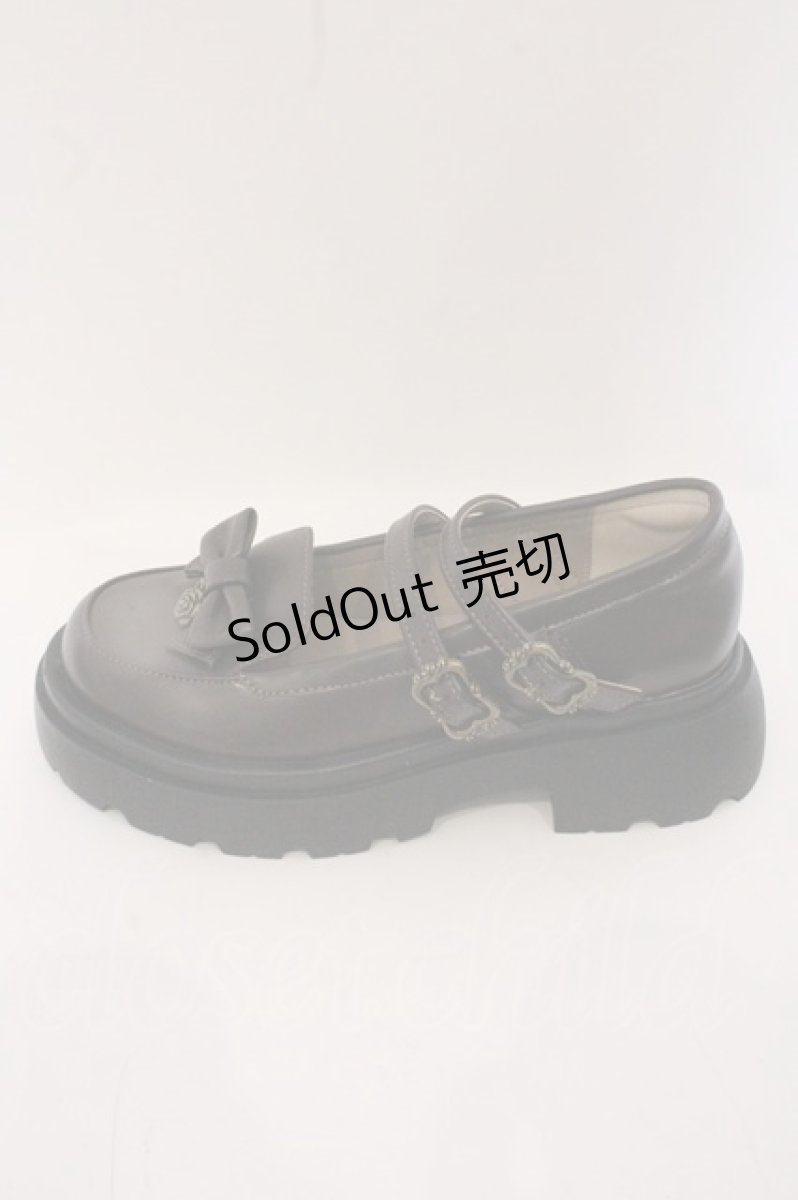 画像6: axes femme / Ｗストラップリボンローファー L ブラウン O-26-05-20-025-AX-SH-OW-OS (6)