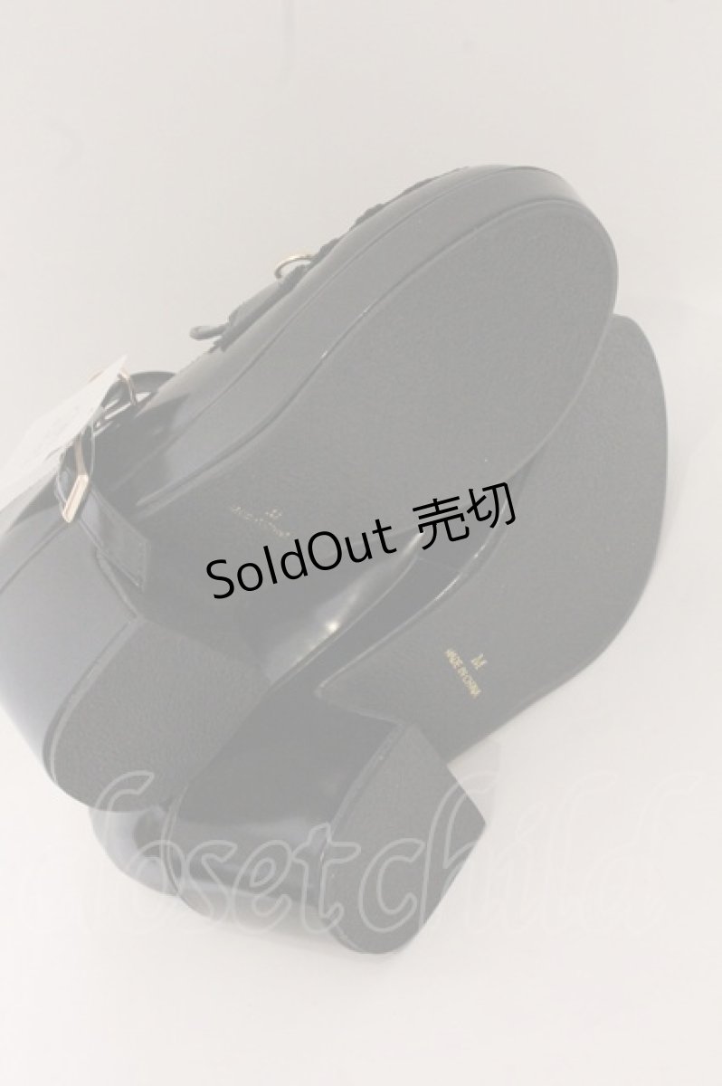 画像4: axes femme POETIQUE / リボン金具ローファー M クロ O-26-05-20-027-AX-SH-OW-OS (4)