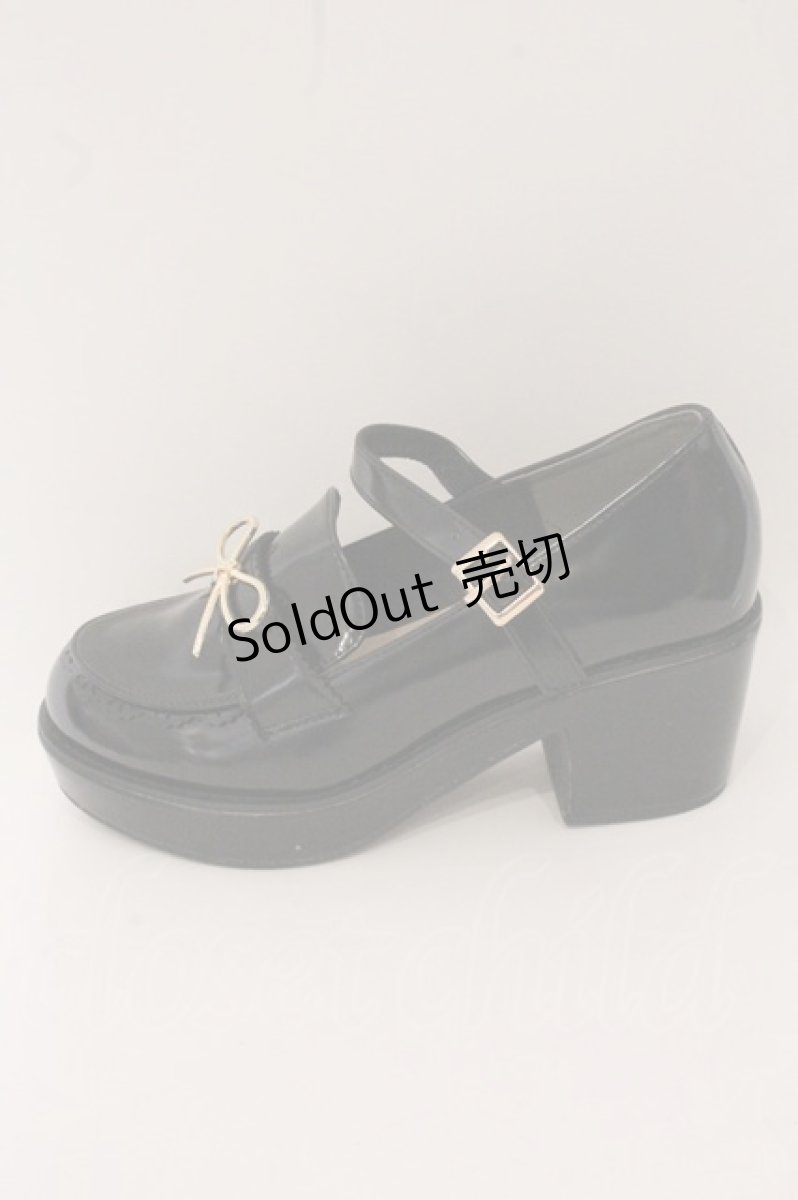 画像6: axes femme POETIQUE / リボン金具ローファー M クロ O-26-05-20-027-AX-SH-OW-OS (6)
