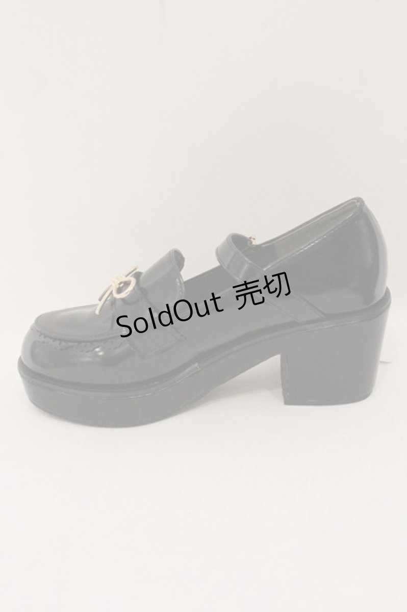画像8: axes femme POETIQUE / リボン金具ローファー M クロ O-26-05-20-027-AX-SH-OW-OS (8)