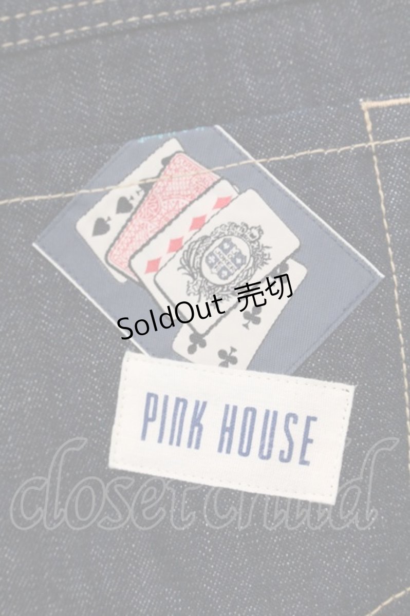 画像4: PINK HOUSE / トランプワッペンデニムパンツ 3(M) インディゴ O-26-05-21-003-LO-PA-IG-OS (4)