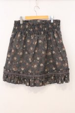 画像3: axes femme / 花柄ハイウエストスカート M グレー O-26-05-21-041-AX-SK-YM-OS (3)